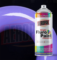 Aeropak Fluorescent Yellow Aerosol Spray Paint