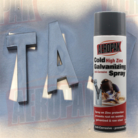 Aeropak Cold Galvanizing Spray Paint High Performance Coating