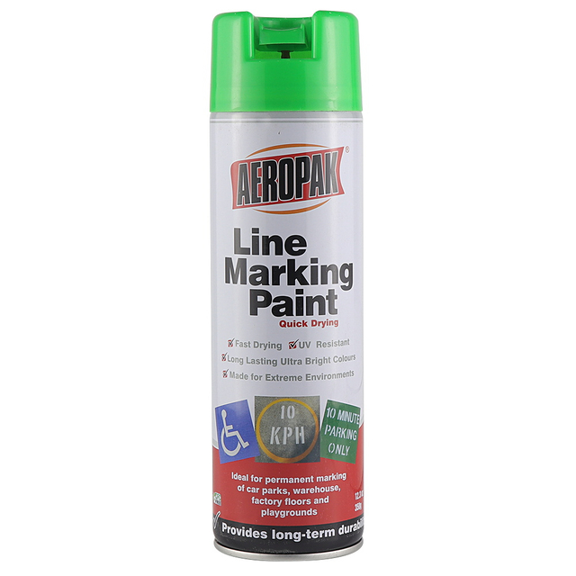 Green Glow In The Dark Line Marking Spray Paint