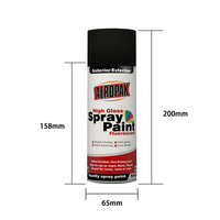 Aeropak high heat resistant Spray paint for fireplace