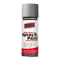 Matt Black Plastic Primer Aerosol Spray Paint For Metal