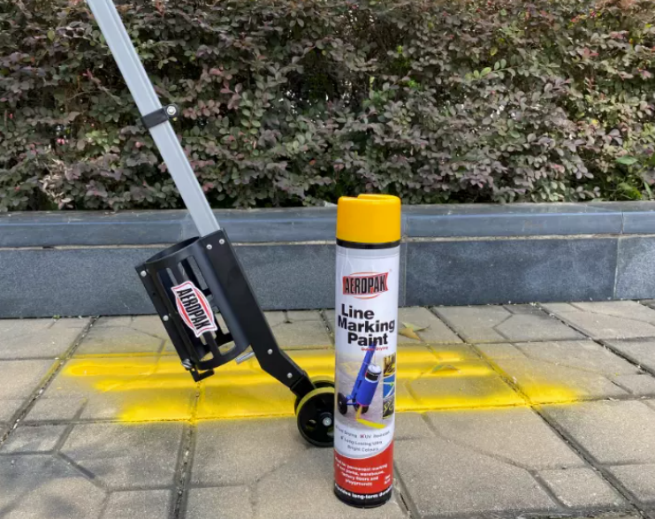 Does marking paint wash off in the rain?