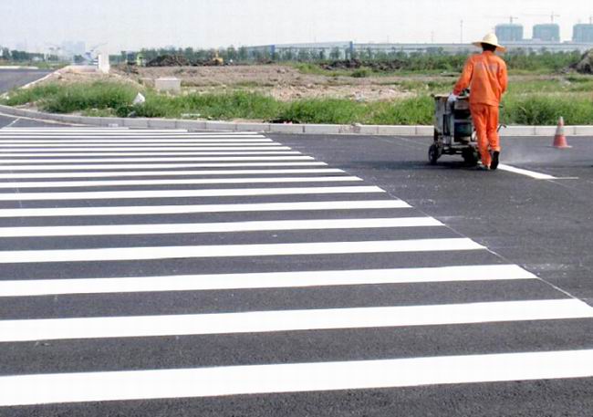 Pink road line Marking Paint 